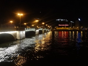 Подсветка Сампсоньевского моста